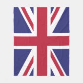 イギリスを再素晴らしび英国の最初のフラグブレキシットにする フリースブランケット (正面)