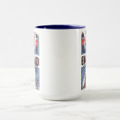 イギリスを訪問します来て下さい マグカップ (中央)