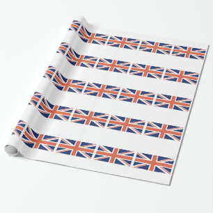 イギリスイギリスに旗の英国国旗の包むこと ラッピングペーパー