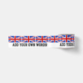 イギリスイギリスの旗 サテンリボン (正面)