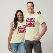 イギリスイギリスのGBの旗 Tシャツ (ユニセックス)