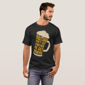 イギリスイギリス人は飲手に入らな素晴らしい Tシャツ (正面フル)