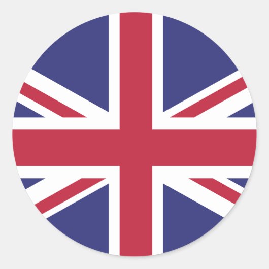 イギリスイギリス国旗Brexit円形x20シール ラウンドシール (正面)