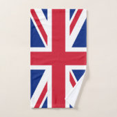 イギリスイギリス旗 バスタオルセット (ハンドタオル)