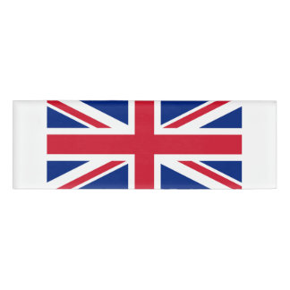 イギリスイギリス、英国国旗の国旗 名札