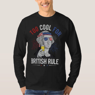 イギリスカッコいいの支配に対して4番目のジョージ Tシャツ
