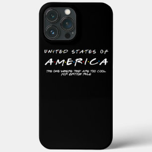 イギリスカッコいい統治の7月4おもしろい日の贈り物に iPhone 13 PRO MAXケース
