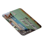 イギリスカラフルのドーセットにあるライム・レジス マグネット (右側)