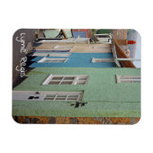 イギリスカラフルのドーセットにあるライム・レジス マグネット (横)