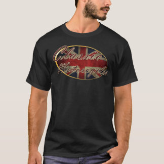 イギリスクラシックなオートバイ Tシャツ