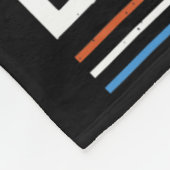 イギリスクールの支配に対して – Thomas Jefferson 4th O フリースブランケット (角)