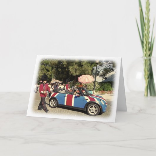 イギリスグリーティングカード！ カード (正面)