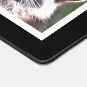 イギリススパニエル犬犬とラクーンのカスタム写真 デスクマット (コーナー)