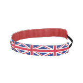 イギリススリップまたは滑ること国旗を持つ非ヘッドバ統一されたンド アスレチックヘッドバンド (右)