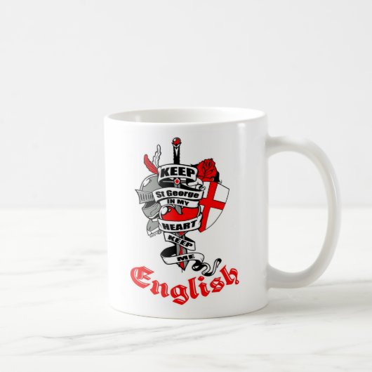 イギリスセントジョージのマグ コーヒーマグカップ (右)
