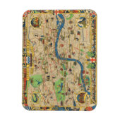 イギリスフェスティバル：ロンドン地図ガイド マグネット (縦)