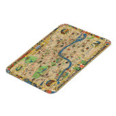 イギリスフェスティバル：ロンドン地図ガイド マグネット (左側)