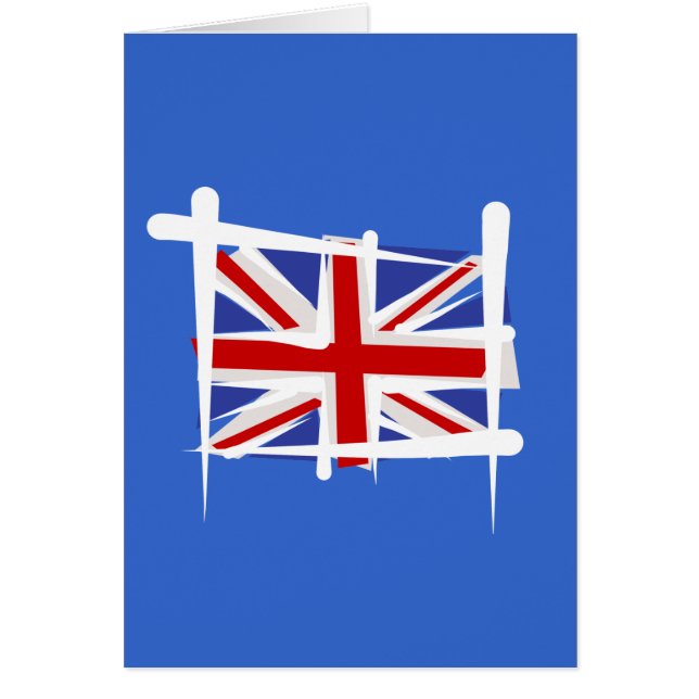 イギリスブラシの旗 (正面)