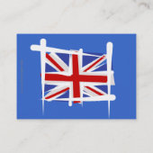 イギリスブラシの旗 名刺 (裏面)