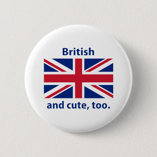 イギリスボタン 缶バッジ (正面)