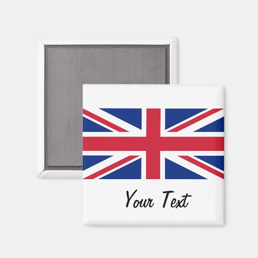 イギリスマグネットの低コストのユニオンジャッ素晴らしク国旗 マグネット (正面/裏面)