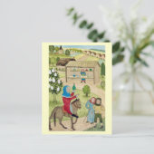 イギリスメリーでの生活、旅行者向けの軽食 シーズンポストカード (スタンド正面)