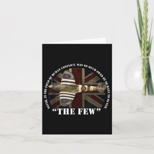 イギリスラフ航空機の戦い少数のWaを起動 カード (正面)