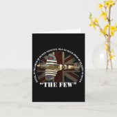 イギリスラフ航空機の戦い少数のWaを起動 カード (黄色い花)