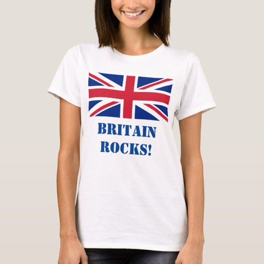 イギリスロック！ Tシャツ (正面)