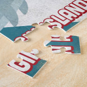 イギリスヴァージン諸島ドルフィン – ヴィンテージBVI ジグソーパズル (側面)