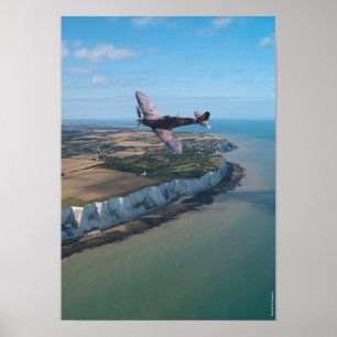 イギリス上空の火災 ポスター