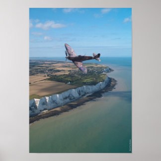 イギリス上空の火災 ポスター