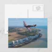 イギリス上空の火災 ポストカード (正面/裏面)