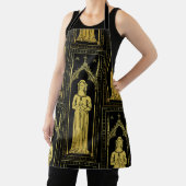 イギリス中世ポートレート1300レディージョアンコバム エプロン (インサイチュ)