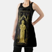 イギリス中世ポートレート1300レディージョアンコバム エプロン (インサイチュ)