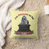 イギリス人であることを誇りに思う クッション (ブランケット)