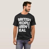 イギリス人は実在 Tシャツ (正面フル)