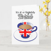 イギリス人は本当に恐ろしいものだ カード (黄色い花)