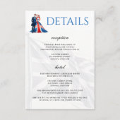 イギリス人カップル エンクロージャーカード (正面)