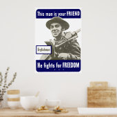 イギリス人 – この人はあなたの友人だ ポスター (キッチン)