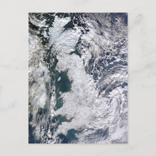 イギリス凍っていはがき ポストカード (正面)