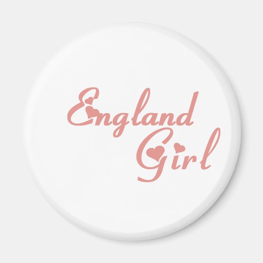 イギリス出身の少女 マグネット (正面)