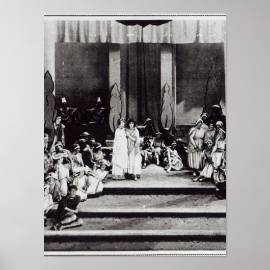 イギリス初のステージ公演「セメレ」 ポスター (正面)