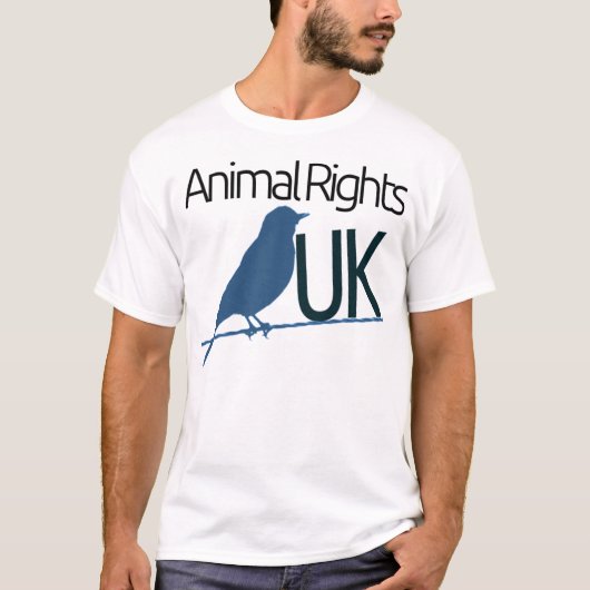 イギリス動物権 Tシャツ (正面)
