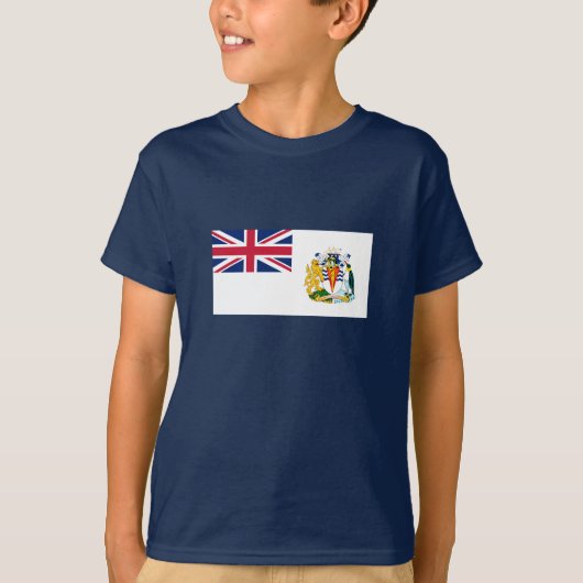 イギリス南極地域の旗 Tシャツ (正面)