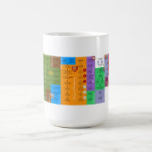 イギリス及びイギリスの王及び女王 マグカップ (中央)