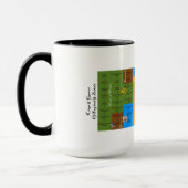 イギリス及びイギリスの王及び女王 マグカップ (左)