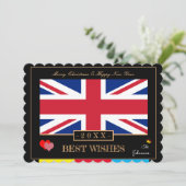 イギリス国旗とハッピーニューイヤー/ウィーズ最高のカードUK シーズンカード (スタンド正面)