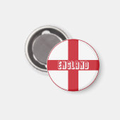 イギリス国旗と名前 マグネット (正面/裏面)