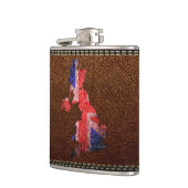 イギリス国旗と地図 フラスク (左)